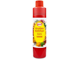 Hela Kruiden Ketchup Curry TUBE 800ml