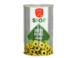 Siof Groene Olijven Schijven 4200g