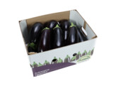 Aubergines/Patlican 300  5kg Spanje Doos